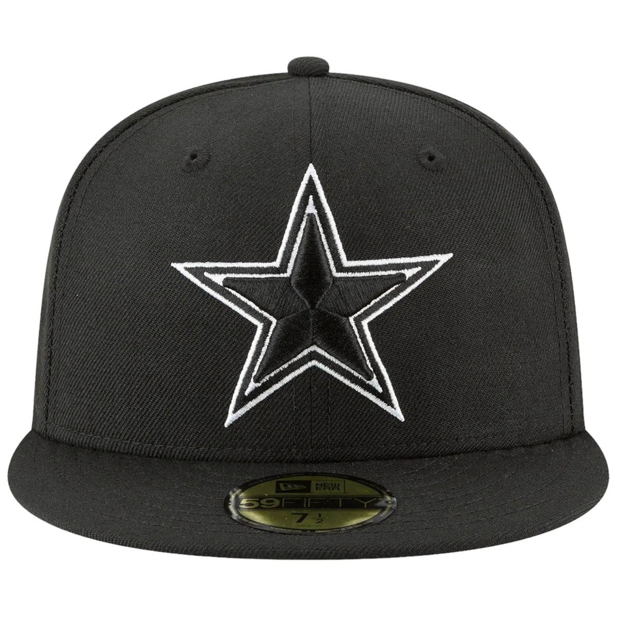 Dallas Cowboys hat New Era Men 59Fifty (Black White)