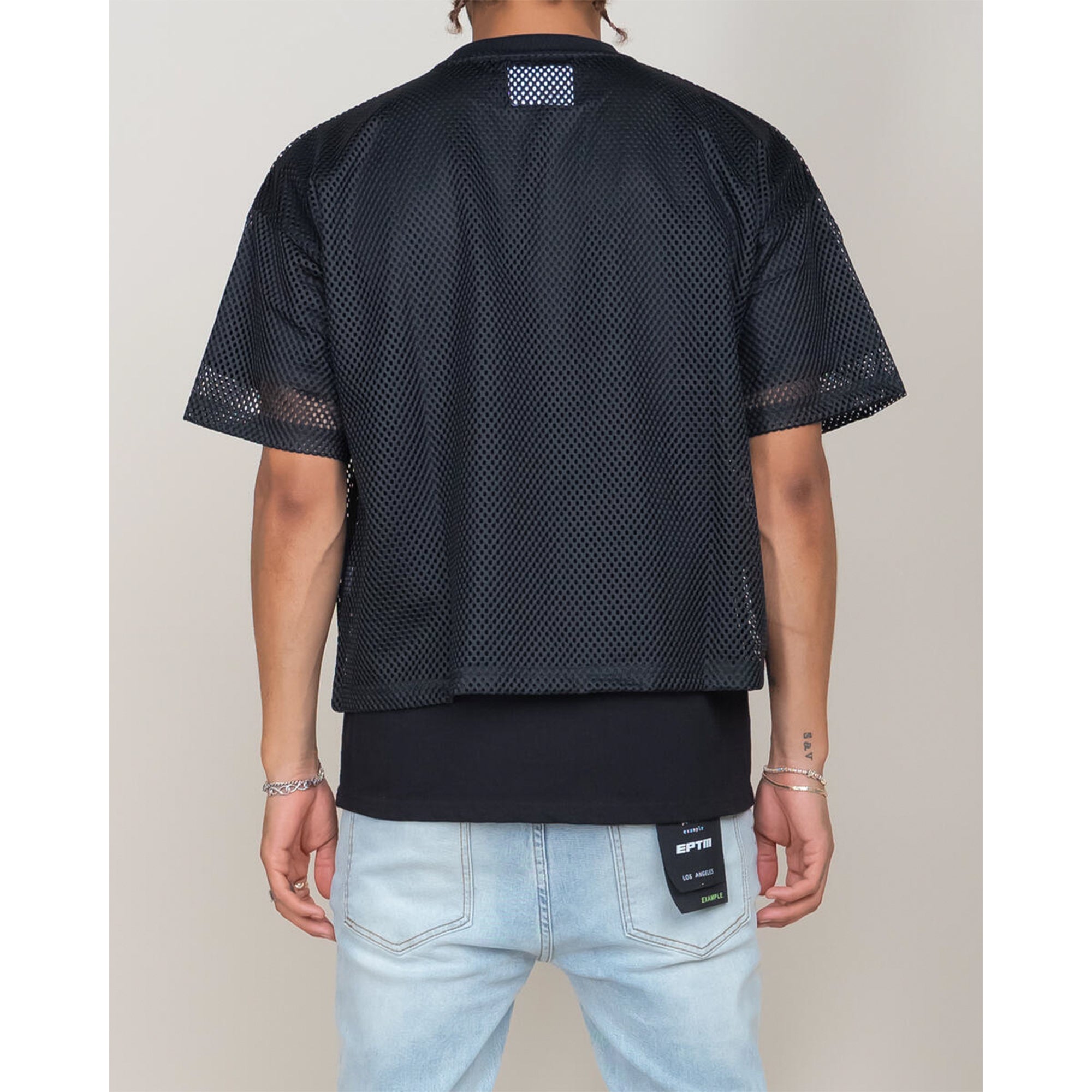 EPTM Unisex Stadium Jersey (Black)-Nexus Clothing