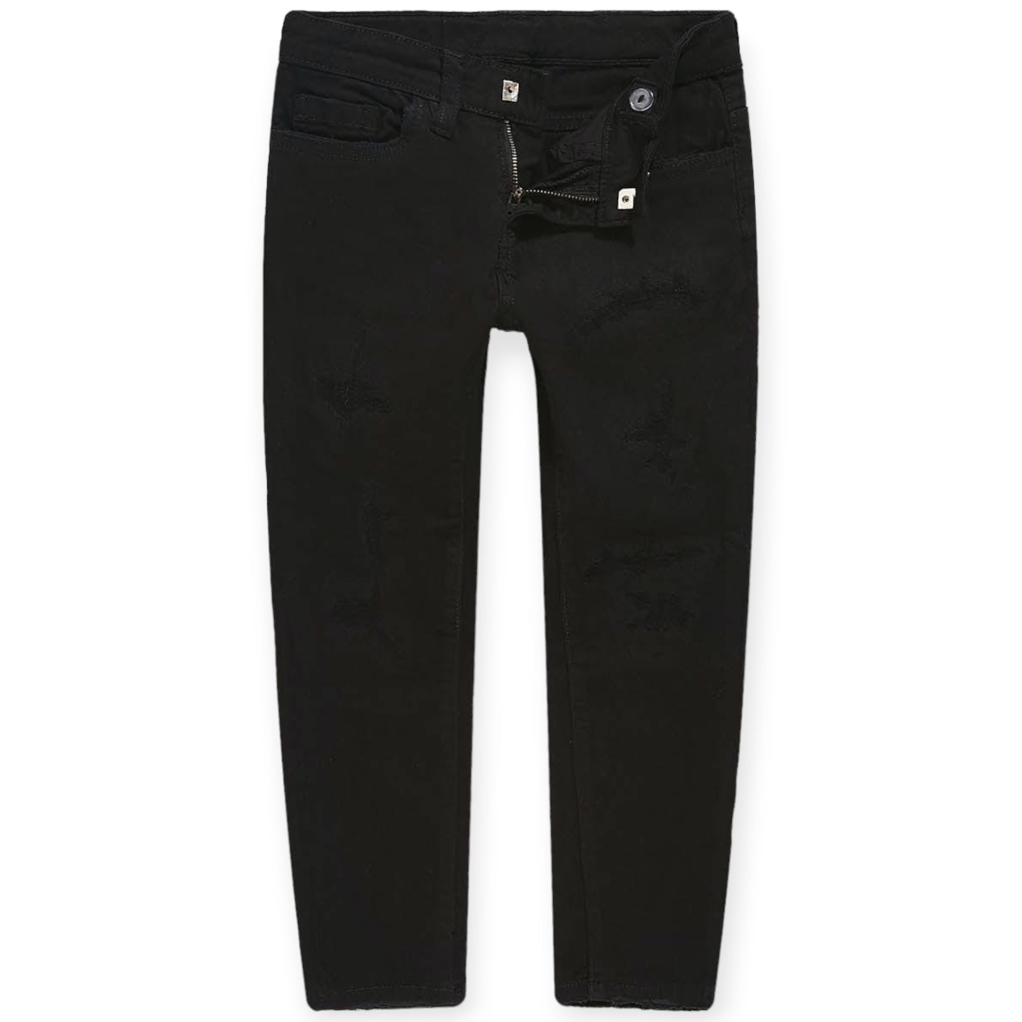 Jordan Craig Kids Desperado Denim Small Rip Jeans (Jet Black)-Jet Black-2T-Nexus Clothing