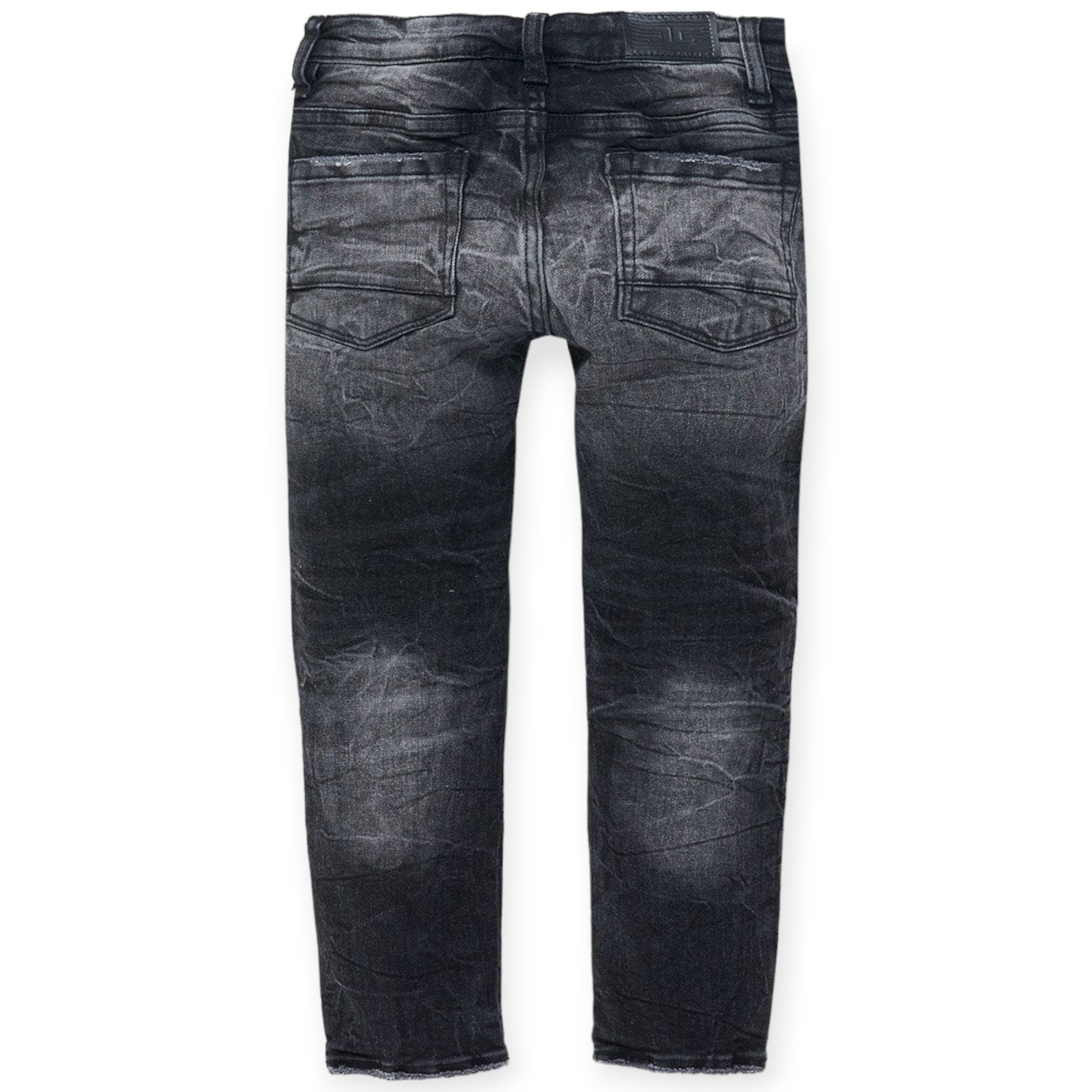 Jordan Craig Kids Desperado Denim Small Rip Jeans (Nature Black)-Nexus Clothing