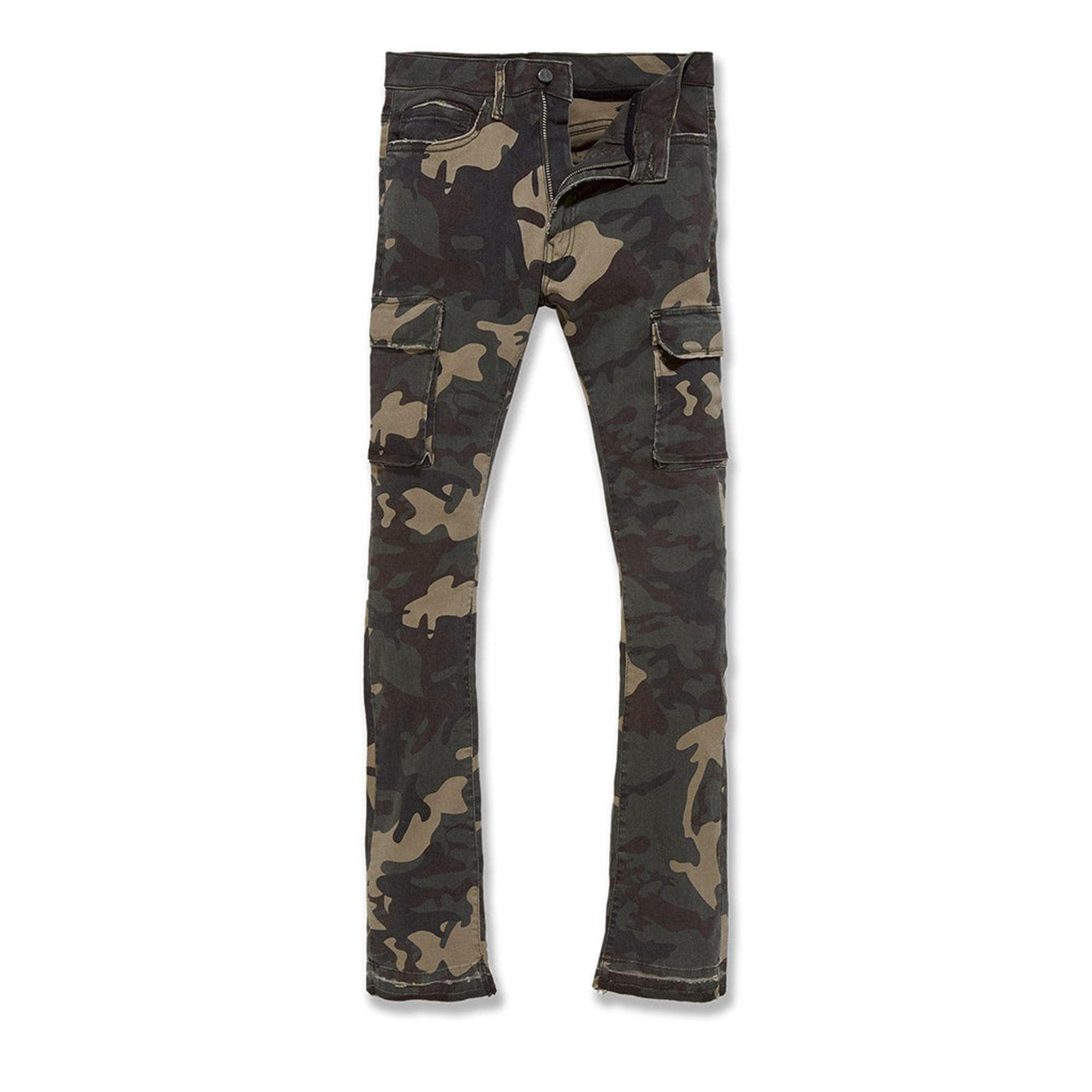 Jordan Craig Men Martin Stacked Cargo Pants (Woodland)-Woodland-28W x 36L-Nexus Clothing