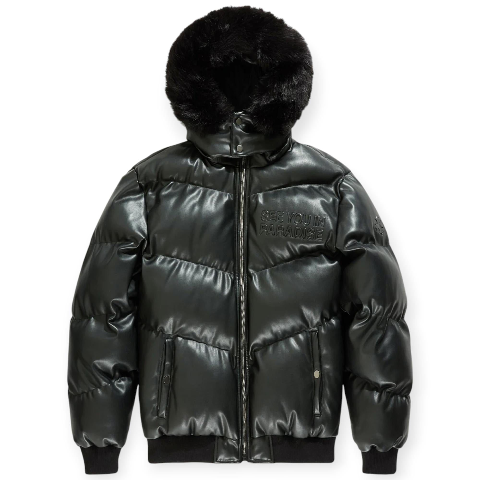 Jordan Craig Men Puffer Jacket The Wild One SYIP Emboss (Black)