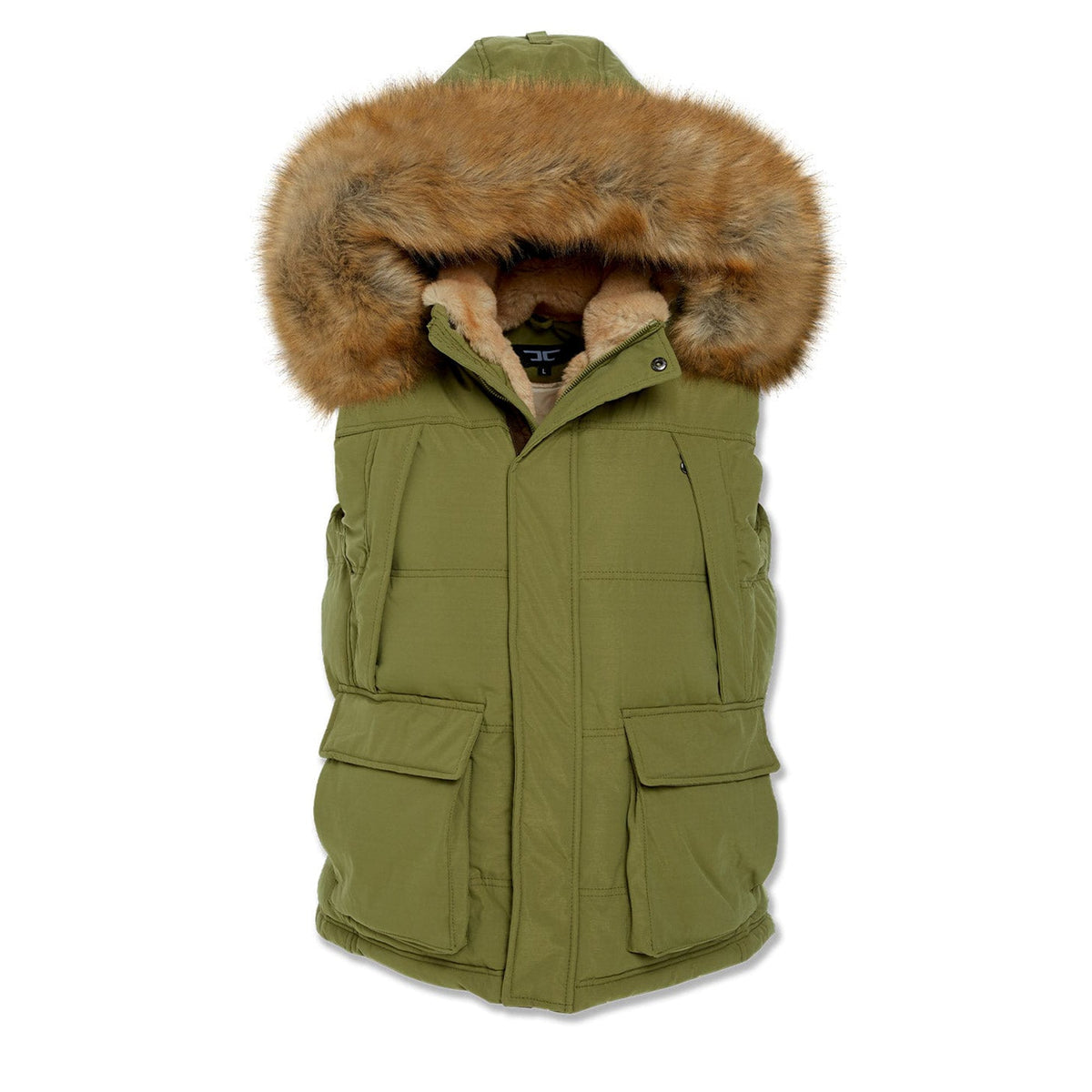 Jordan Craig Men Yuken Puffer Vest (Army Green)