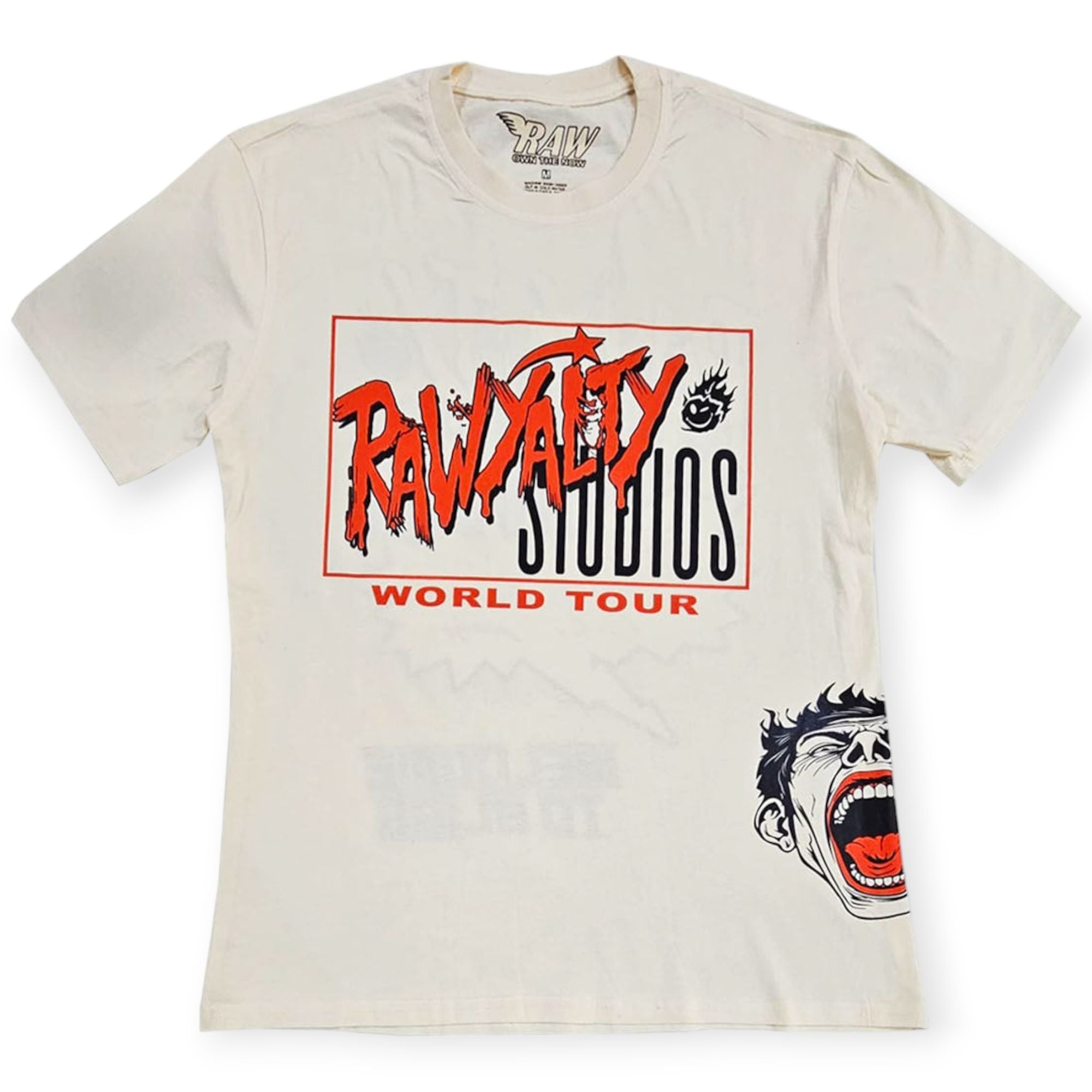 Rawyalty Apparel Men Studios T-shirt (Cream)-Cream-Small-Nexus Clothing