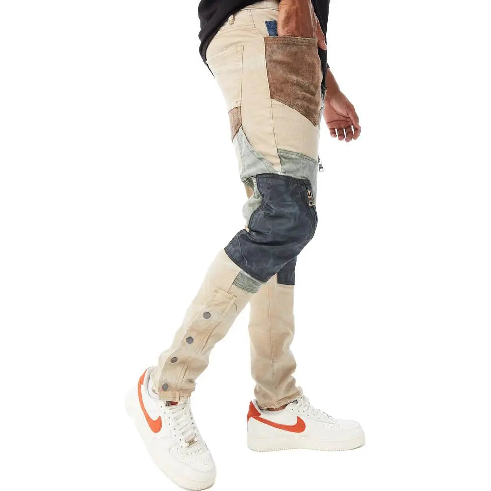 Jordan Craig Men Ross Patchwork Pants (OXford Tan)
