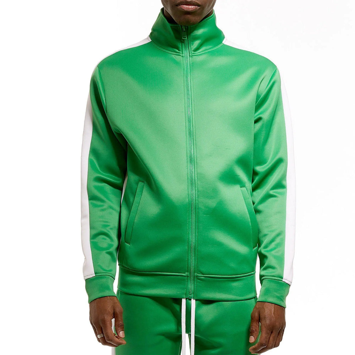 Kelly green adidas jacket Clearance