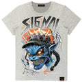 3Forty Inc Boys Signal Graphic Tee (Heather Grey)