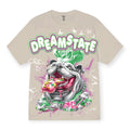 3Forty Inc Men Dream State Tee Relaxed Modern Fit -Sand