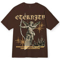 3Forty Inc Men Eternity Tee Soft -Brown Color