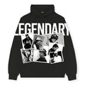 3Forty Inc Men Legendary Digital Cozy Hoodie Black