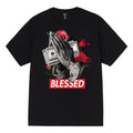 3Forty Inc Men Praying Blessed Tee (Black)