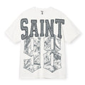3Forty Inc Men Saint 98 style Comfortable Fit Tee White