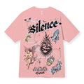 3Forty Inc Men Silence Tee - Premium - Light Pink