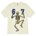 3Forty Inc Men Skeleton Tee (Natural)