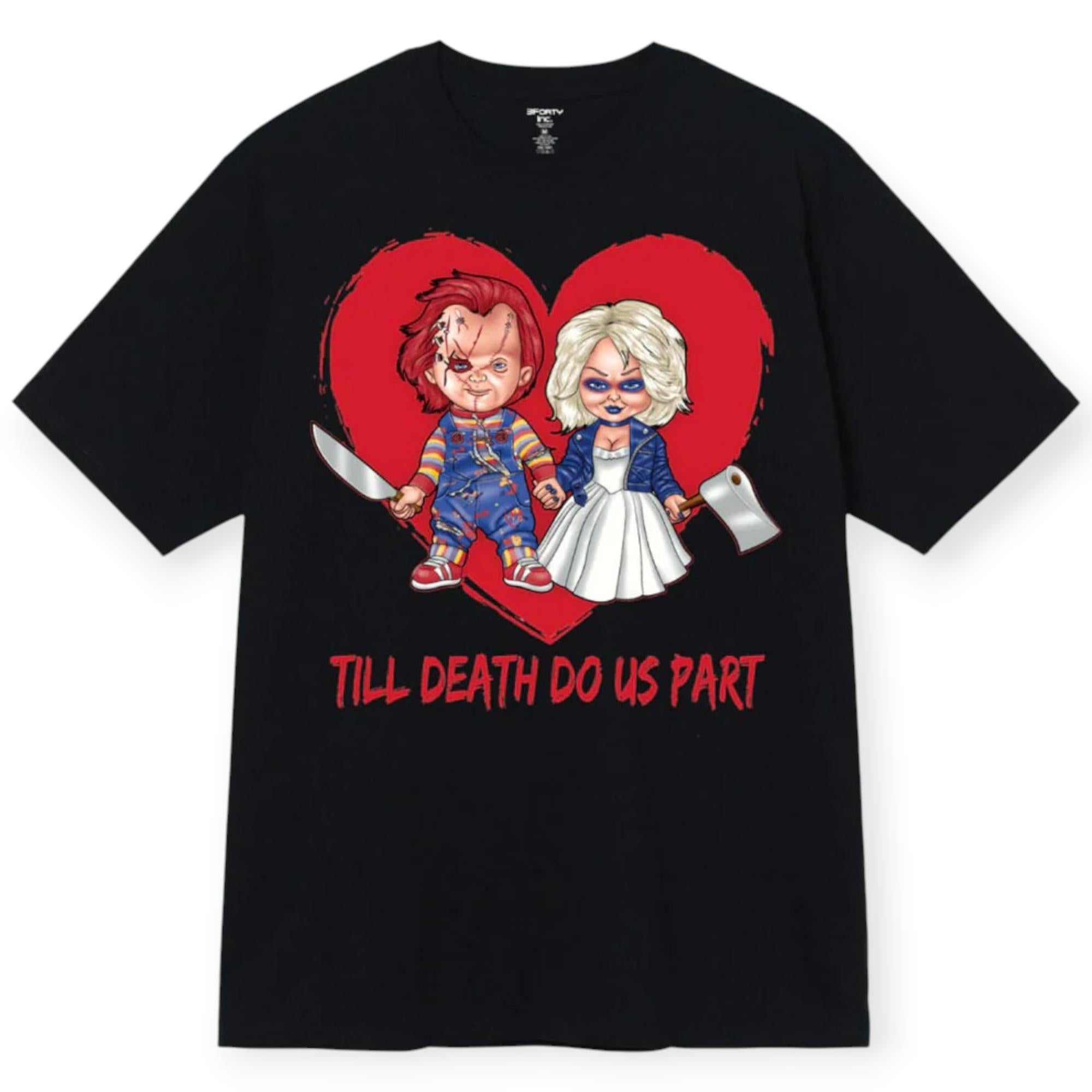 3Forty Inc Shirt Men Till Death Do Us Part (Black) – Nexus Clothing