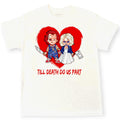 3Forty Inc Men Till Death Do Us Part Tee (White)