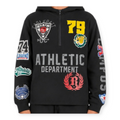 Rebel Minds Boys Racer Athletic Ripstop Windbreaker
