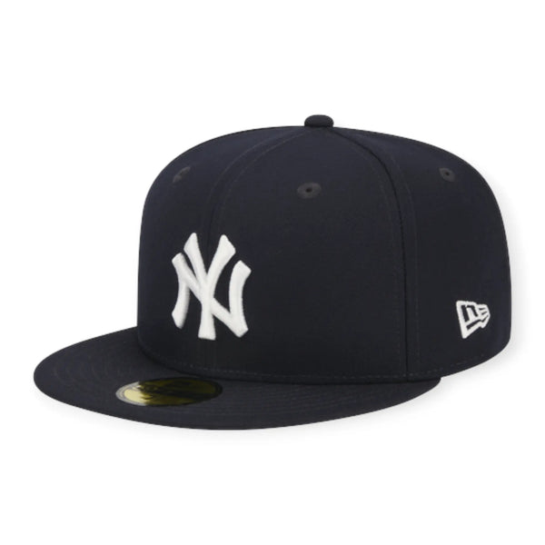 New Era Men 59Fifty NY Yankees Evergreen Side Patch Fitted (Navy White) New Era