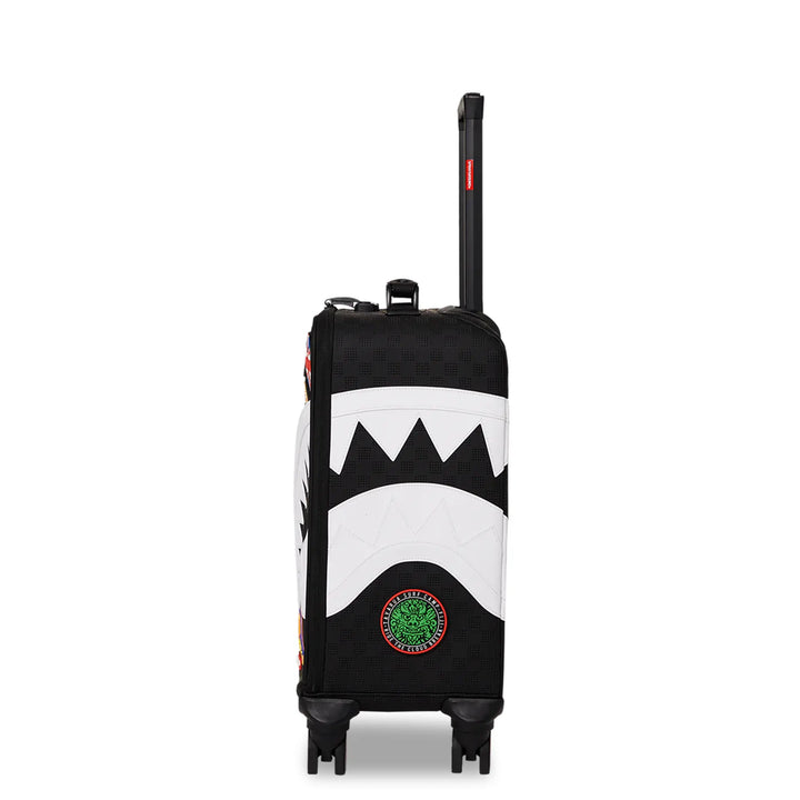 SprayGround Men Global Mogul Billionaire Luggage Spring 2025 (Black Multi)