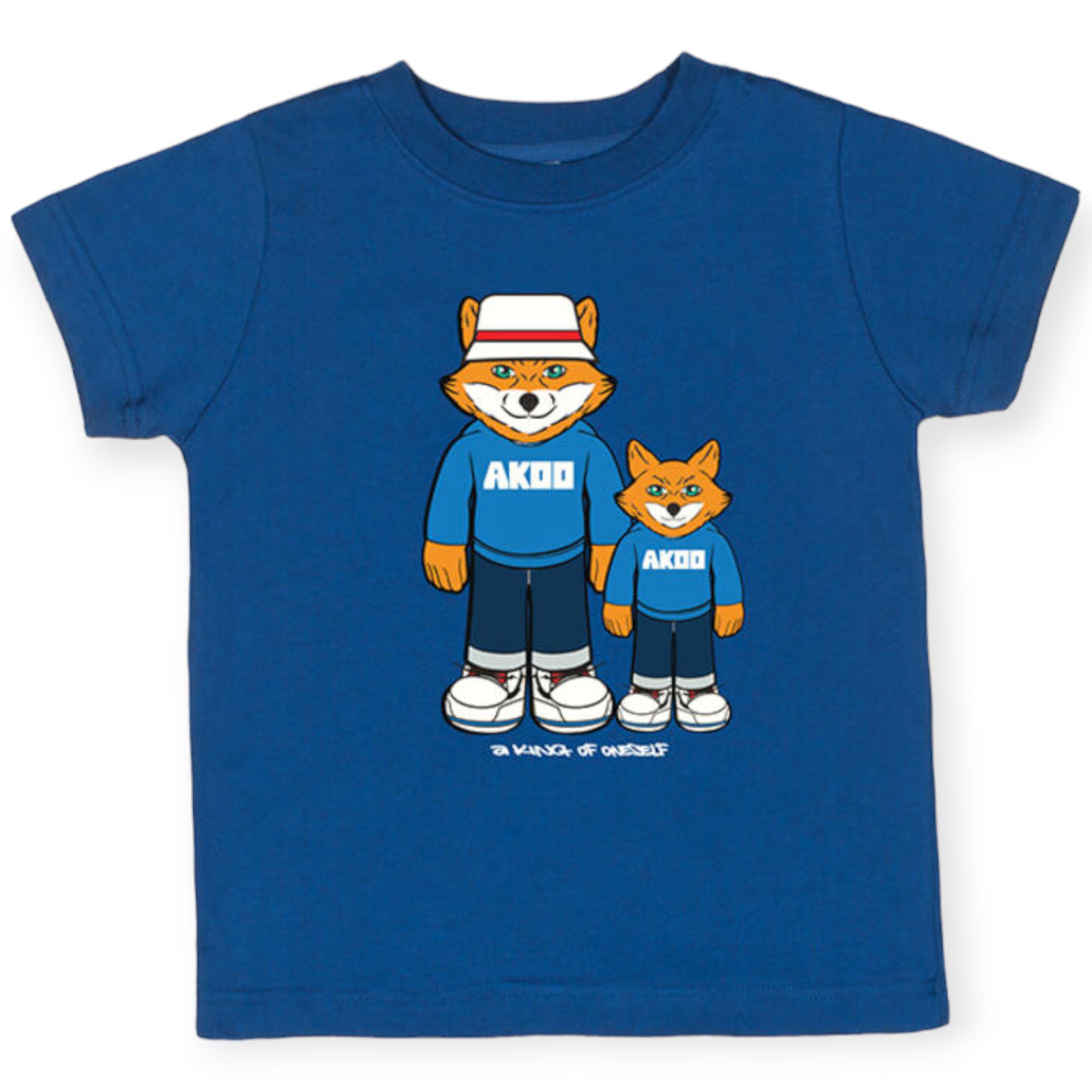 Akoo Boys Kid Junior SS Tee(Royal)-Royal-Small-Nexus Clothing