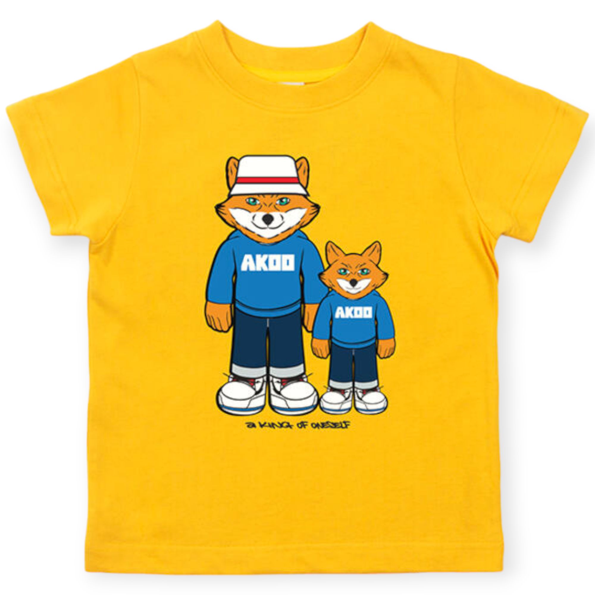 Akoo Boys Kid Junior SS Tee(Yellow)-Yellow-Small-Nexus Clothing