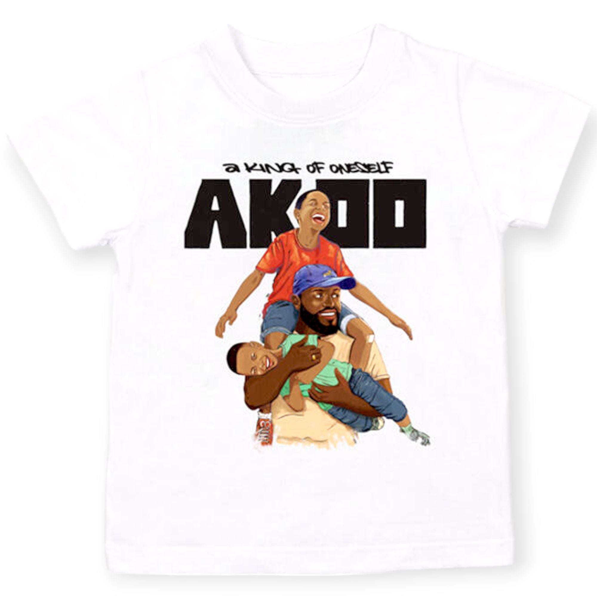 Akoo Boys Kid Park SS Tee(White)-White-Small-Nexus Clothing