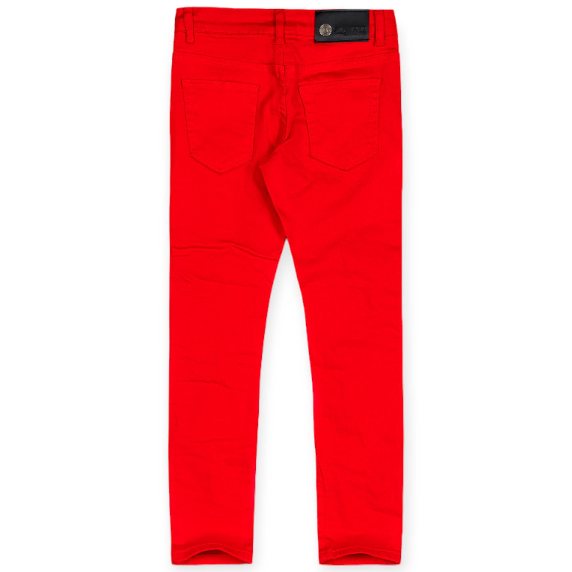 Argonaut Nations Boys Ripped Twill Jeans (Red)-Nexus Clothing