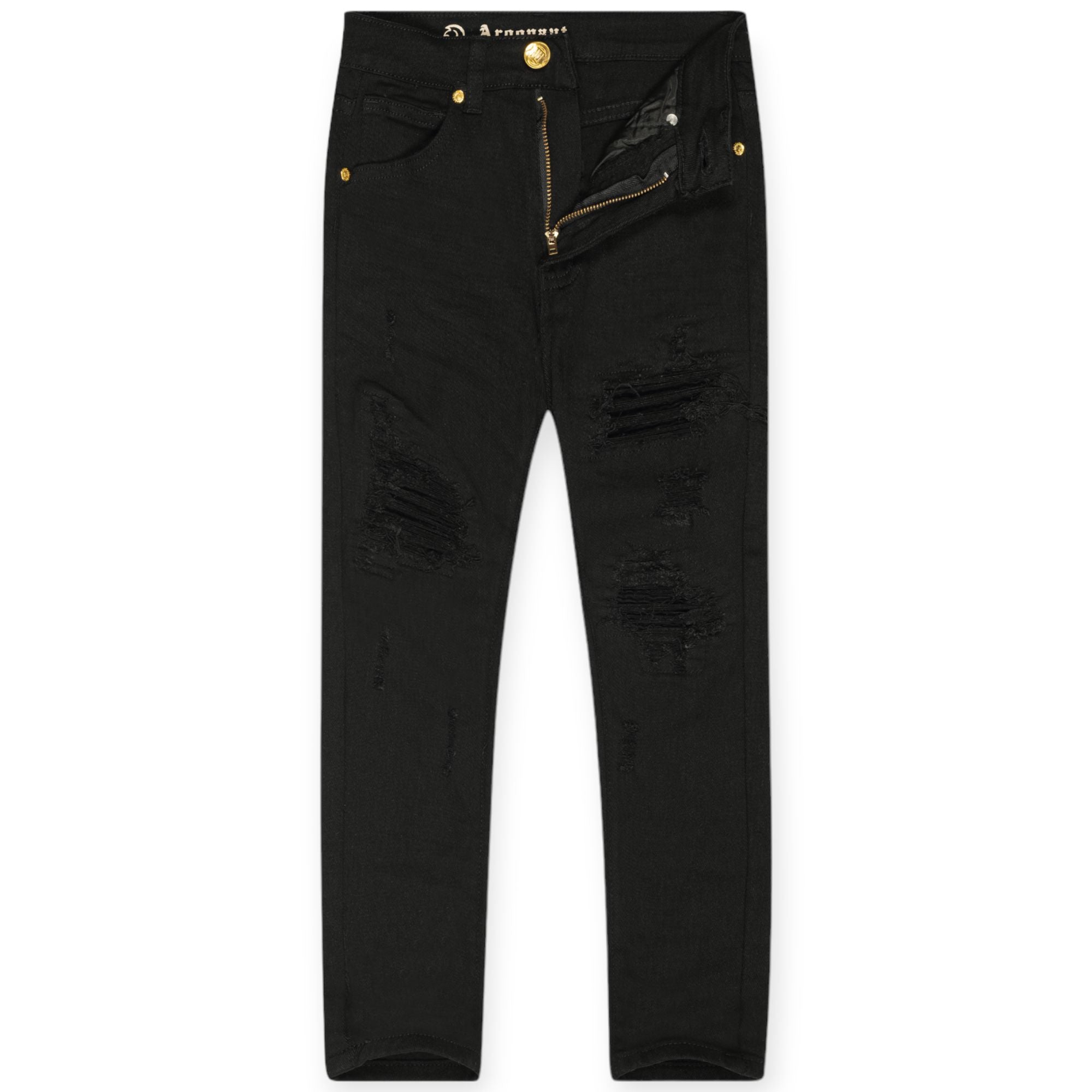 Argonaut Nations Kids Jeans (Black)-Black-8-Nexus Clothing