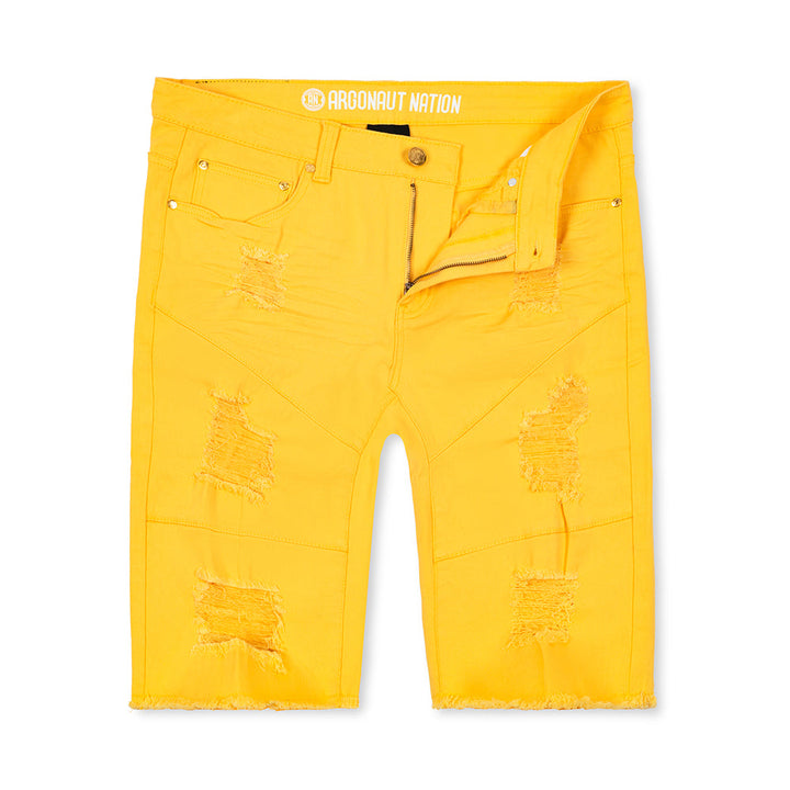 Argonaut Nations Men RIP Shorts (Yellow)-Yellow-30-Nexus Clothing