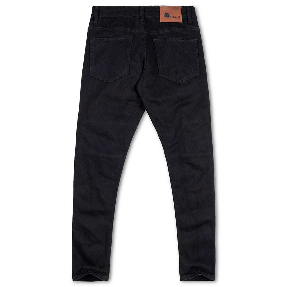 Urban Star Skinny Stretch Jeans for Men (Black)-Nexus Clothing