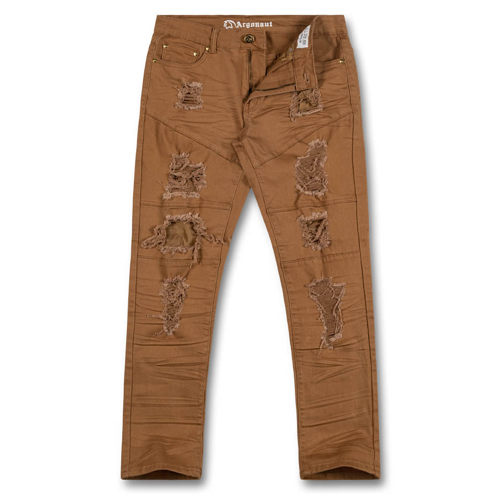 Brown Baggy Jeans Men Fashion Casual Vintage Straight Jeans Men Streetwear  Hip Hop Loose Denim Pants