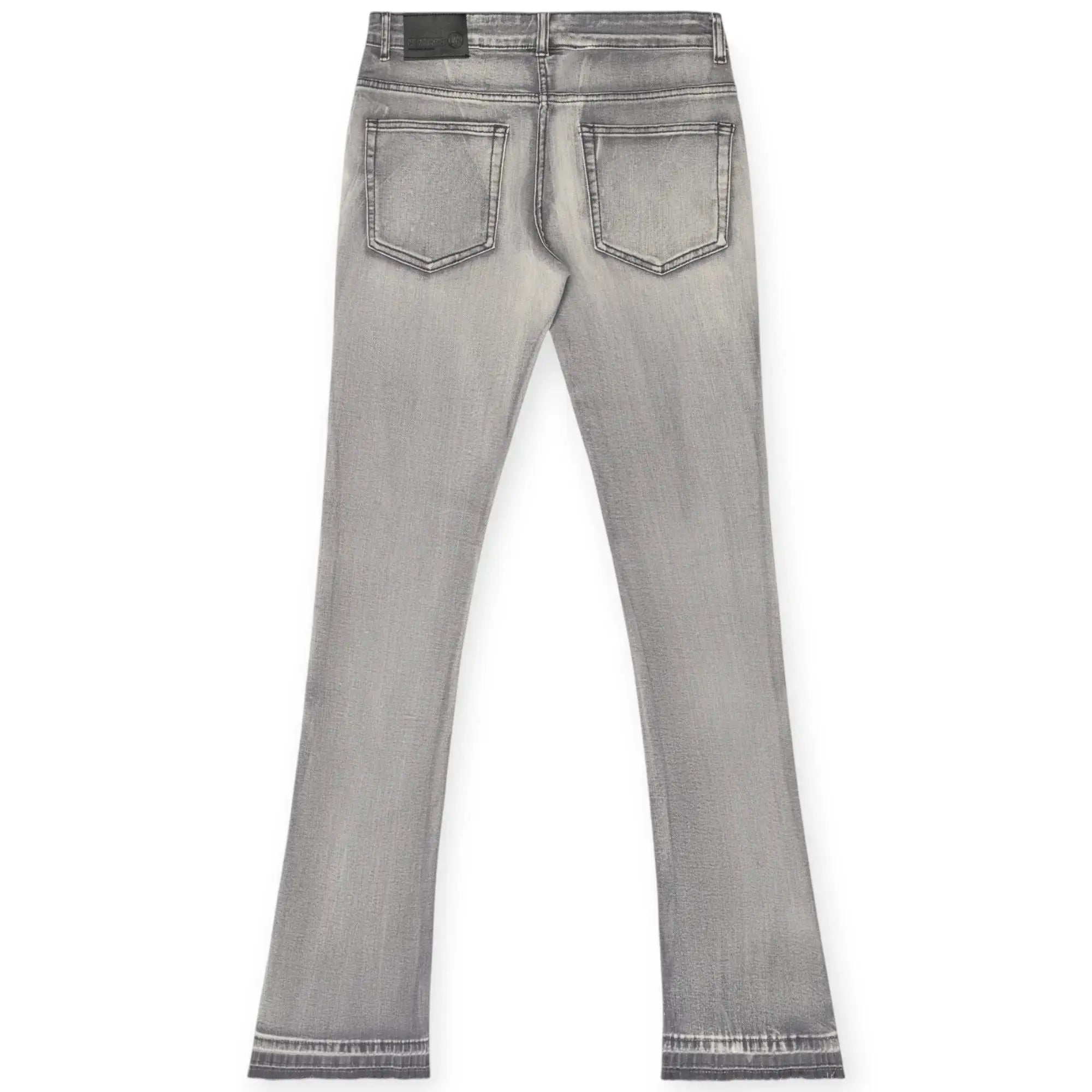 Argonaut Nations Men Stacked Jeans (Grey)-Nexus Clothing