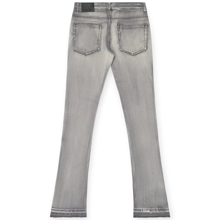 Argonaut Nations Men Stacked Jeans (Grey)-Nexus Clothing