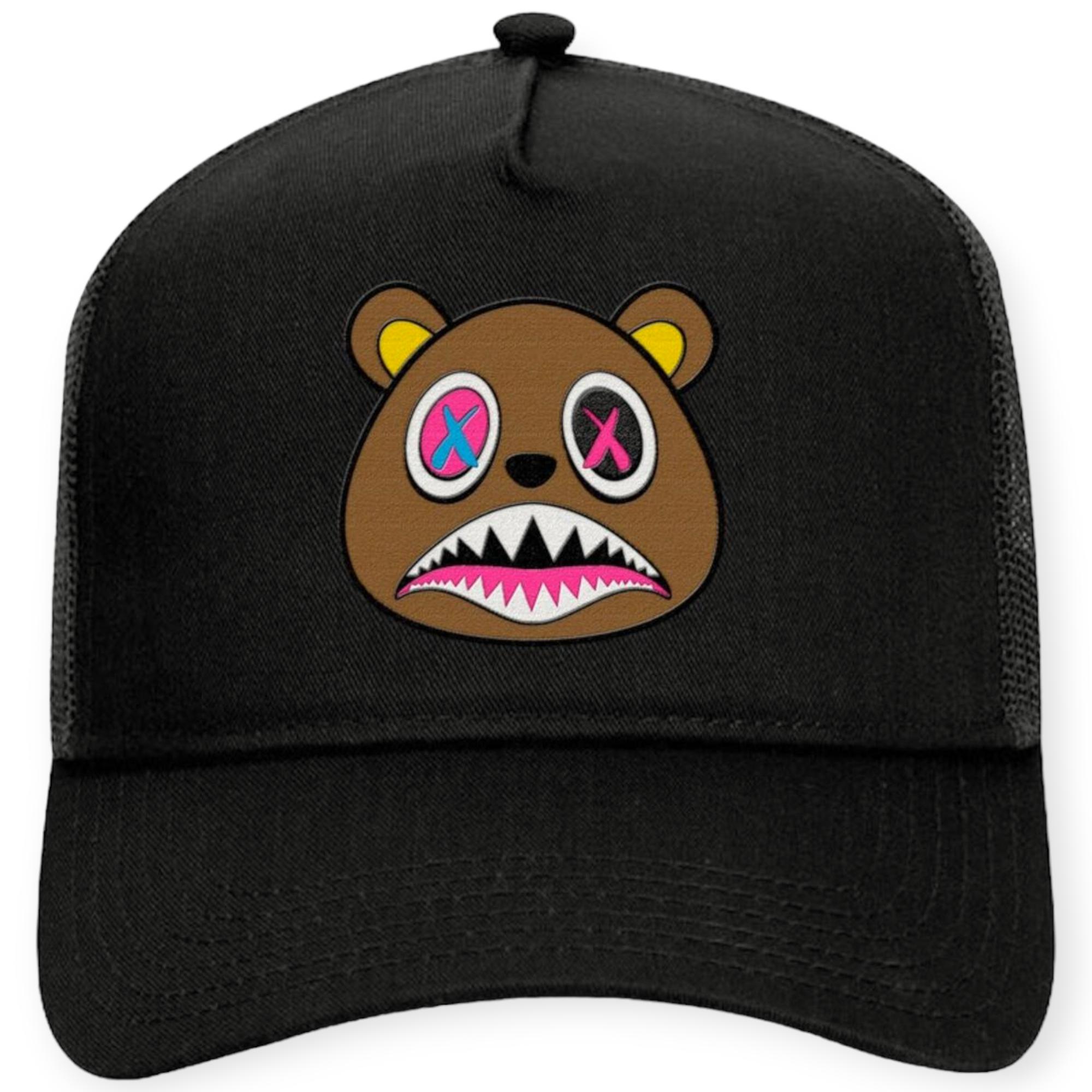BAWS Men Crazy Baws Trucker Hat (Black)-Black-OneSize-Nexus Clothing