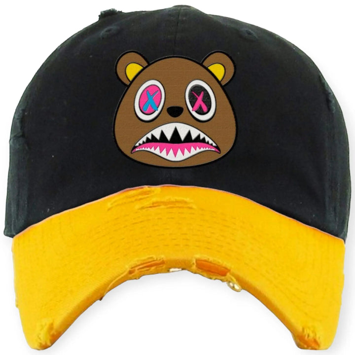 Baws Clothing Crazy Baws Hat BAWS Men Crazy Dad Hat (2 Tone Black