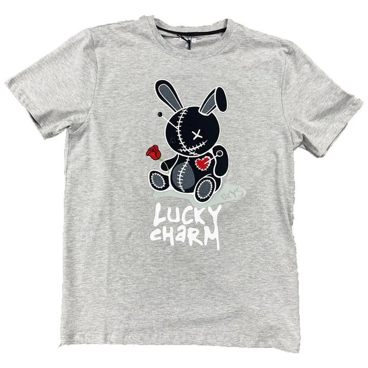 BKYS - Black Keys Lucky Charm Tee (Heather Grey)-Grey-Small-Nexus Clothing