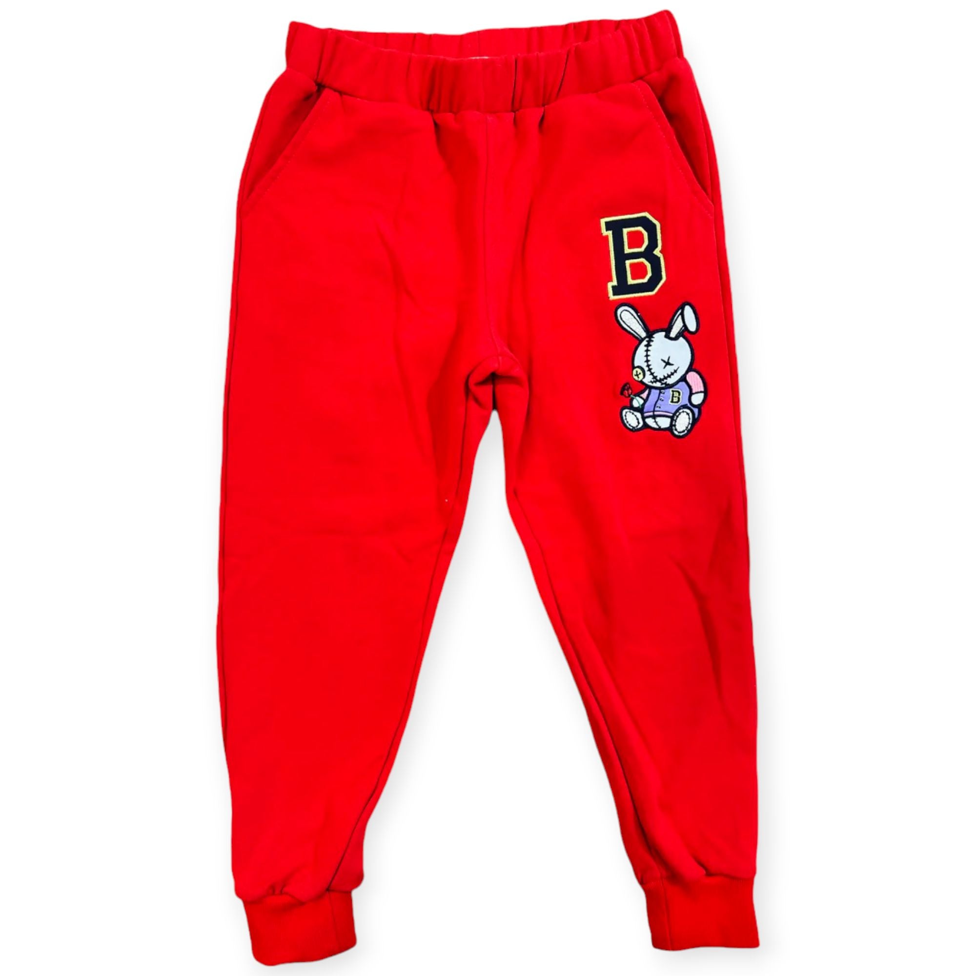 Black Keys Kids Lucky Charm Pants (Red)-Red-2T-Nexus Clothing