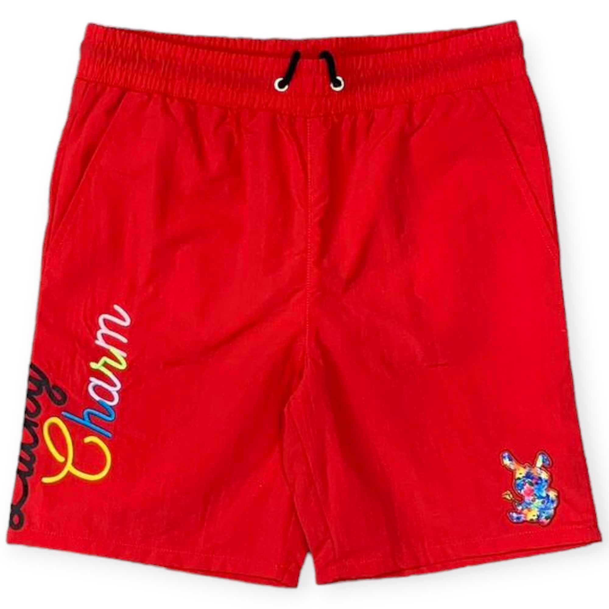 Black Keys Men Blossom Lucky Shorts (Red)-Red-Small-Nexus Clothing