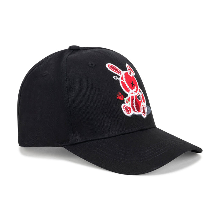 Black Keys Men Lucky Charm Trucker Hat (Black Red White)-Nexus Clothing