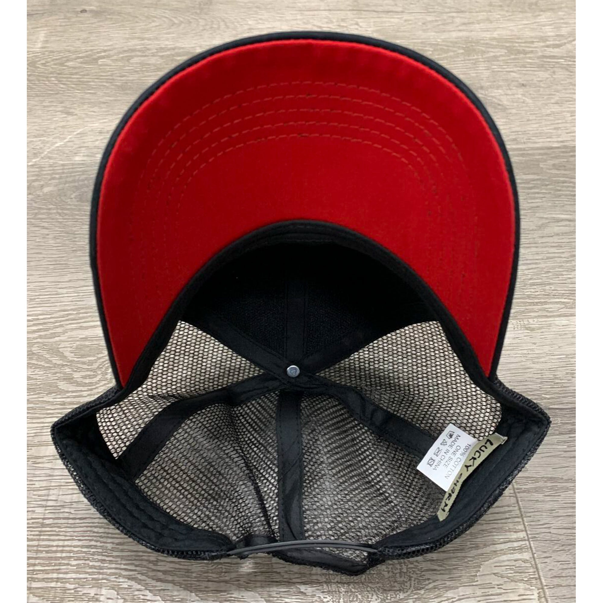 Black Keys Men Lucky Charm Trucker Hat (Black White)-Black White-OneSize-Nexus Clothing