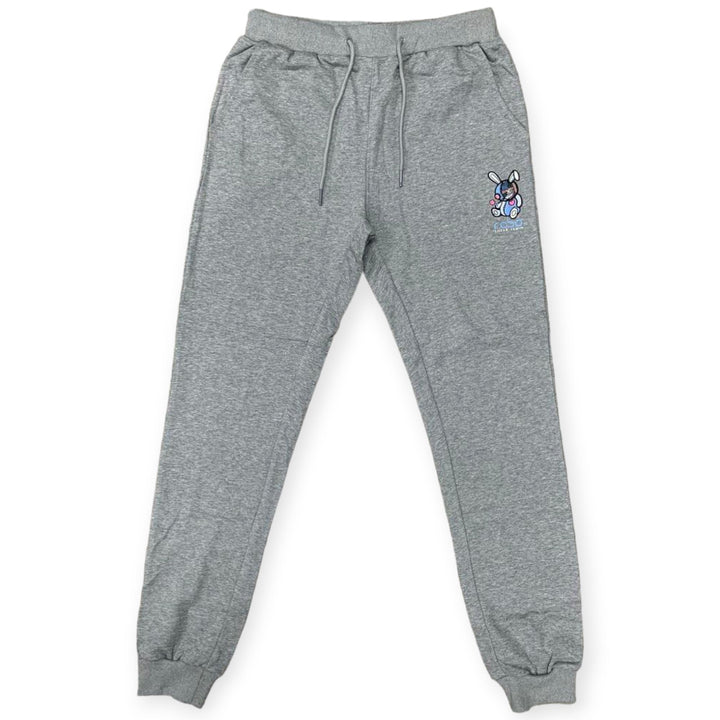 Black Keys Men Robo Luckey Charm Jogger (Heather Grey)-Heather Grey-Small-Nexus Clothing