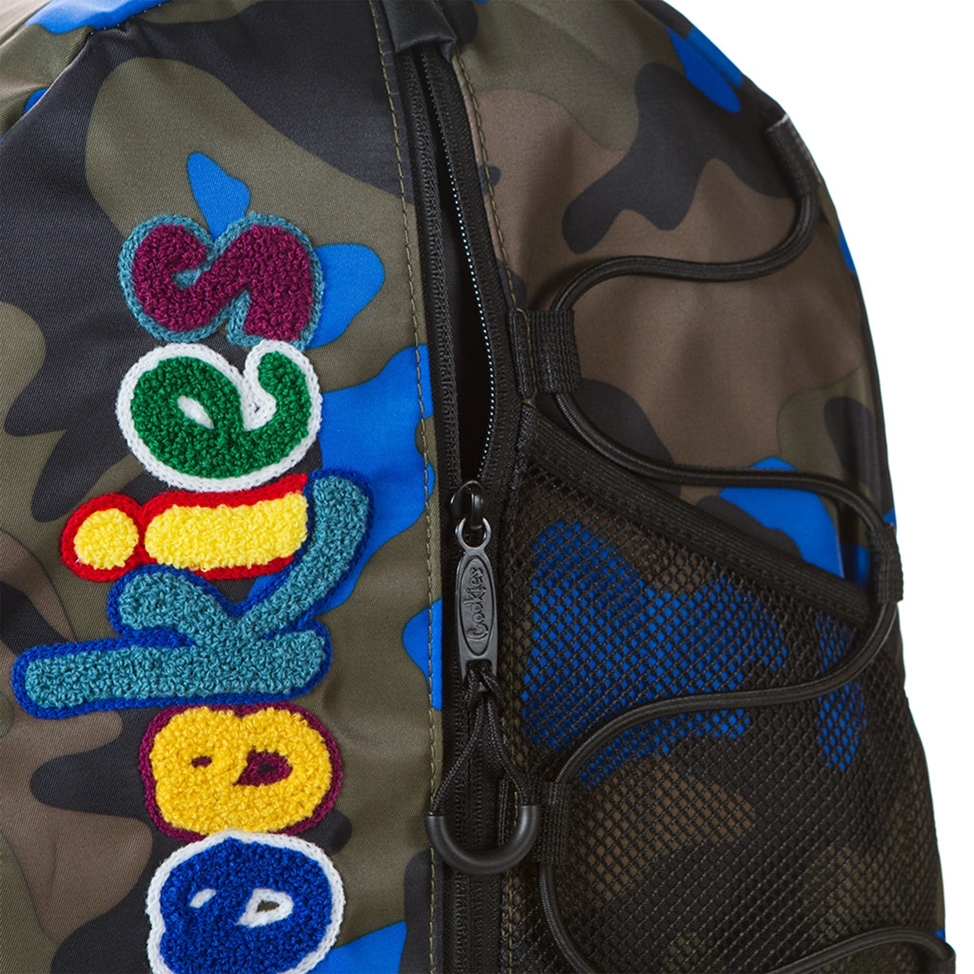 Cookies SF Men Cookies Smell Proof "The Bungee" Backpack (Navy Camo)-Navy Camo-OneSize-Nexus Clothing