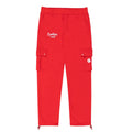 Cookies SF Men Cultivators Fleece Cargo Pants (Red)