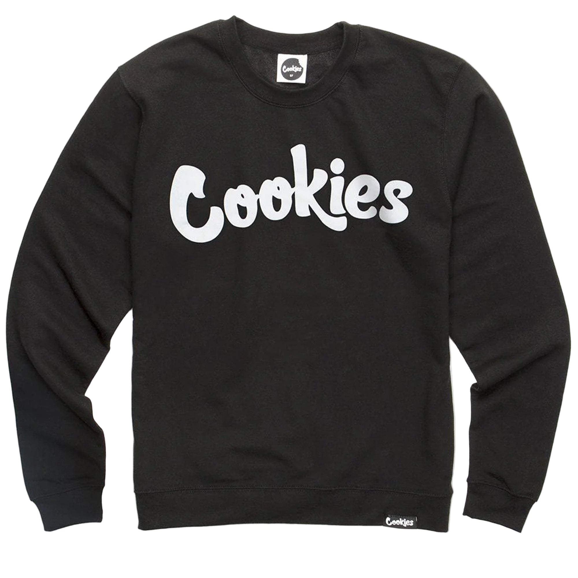 Cookies SF Men Original Mint Fleece Crewneck (Black White) – Nexus Clothing