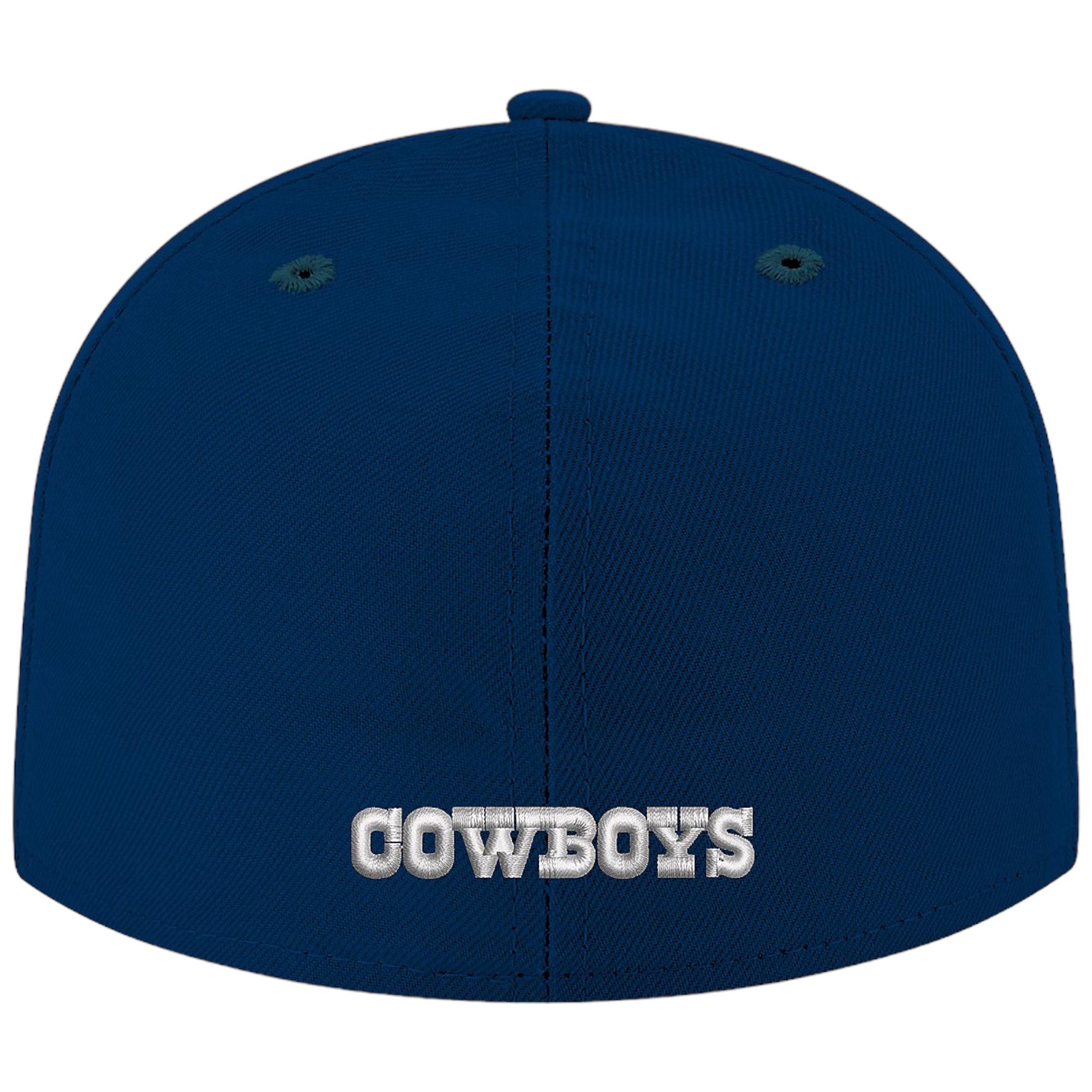 Dallas Cowboys New Era Mens Skully 59Fifty Fitted Hat (Navy)-Nexus Clothing