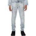 Disaster Premium Men Skinny Denim Jeans - Ice Blue