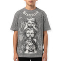 Dizaster Premium Boys Restricted Rhinestones Tee Grey