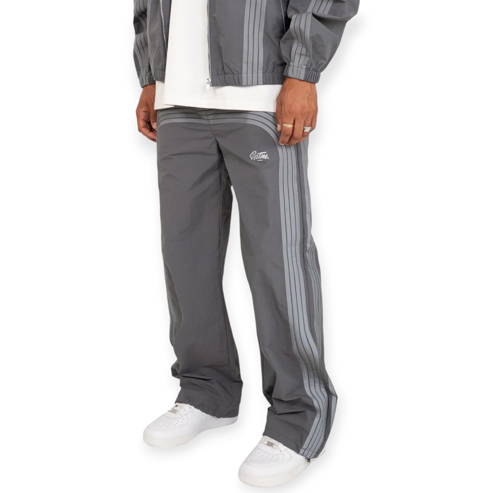 EPTM Pants Men Freeway Baggy Nylon Wide Leg (Grey)