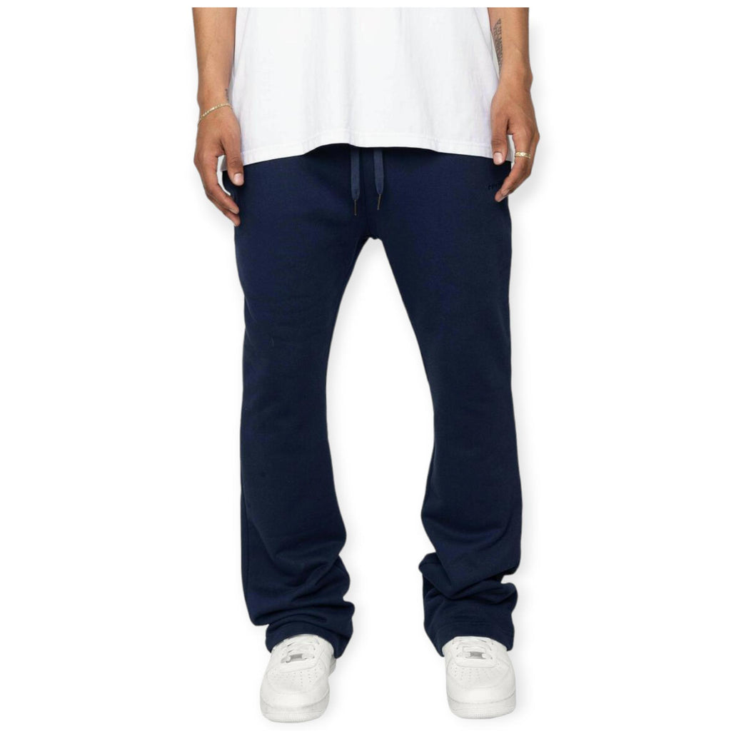 EPTM Men French Terry Flare Pants (Navy)