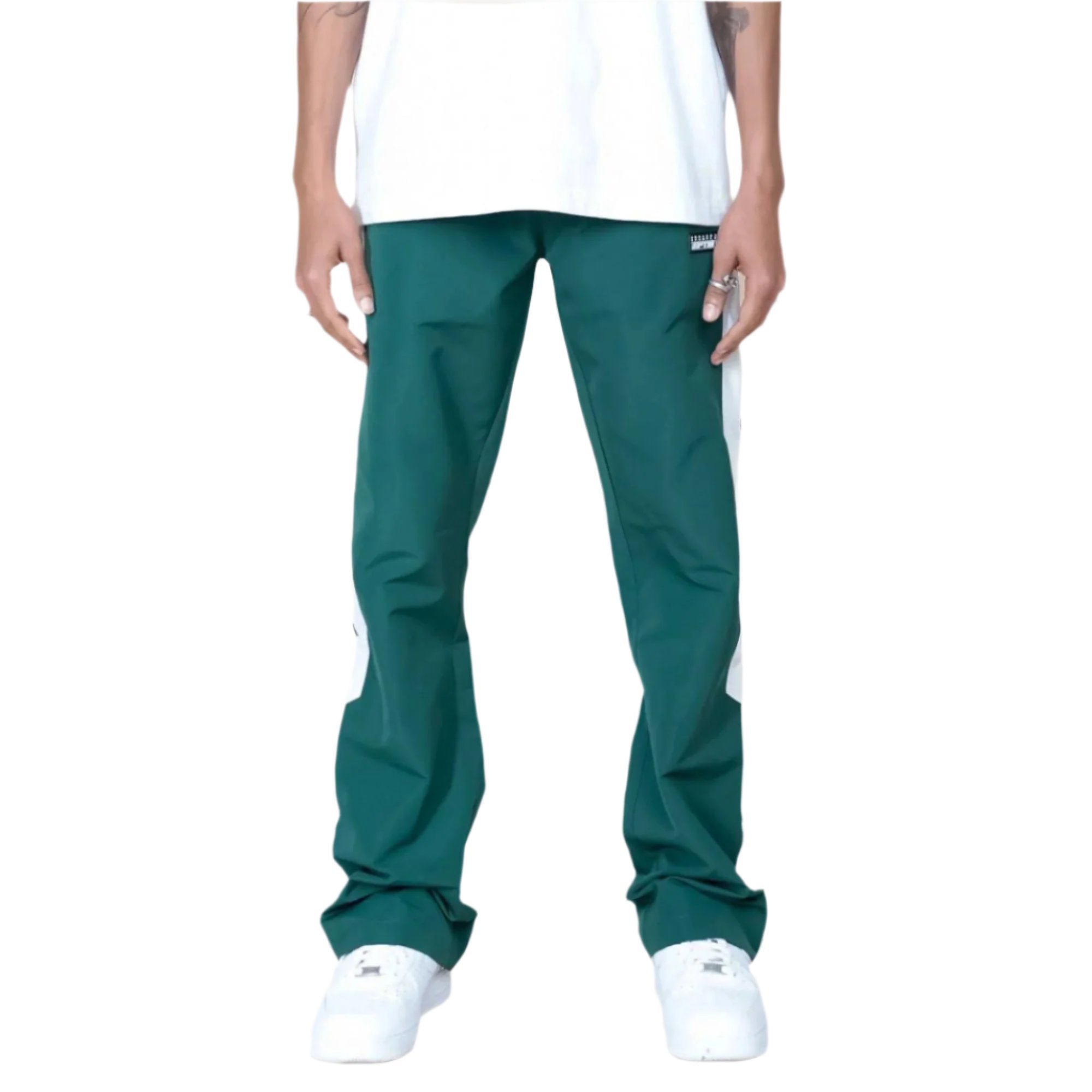 EPTM Men Goat Flared Pants (Hunter Green)-Hunter Green-Small-Nexus Clothing